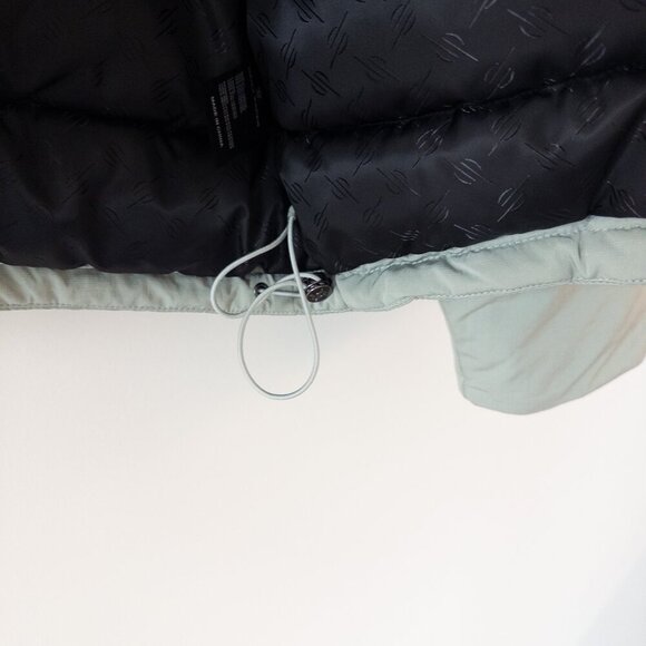 Daily Paper Joel Puffer Jacket Hooded Coat Iceberg Green (Never Worn) S - Picture 10 of 15